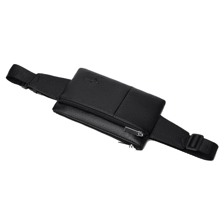 COD Highland Tas Pinggang Pria Kulit PU Kasual Anti Air Waist Bag Fashion Korea IMPORT TS607