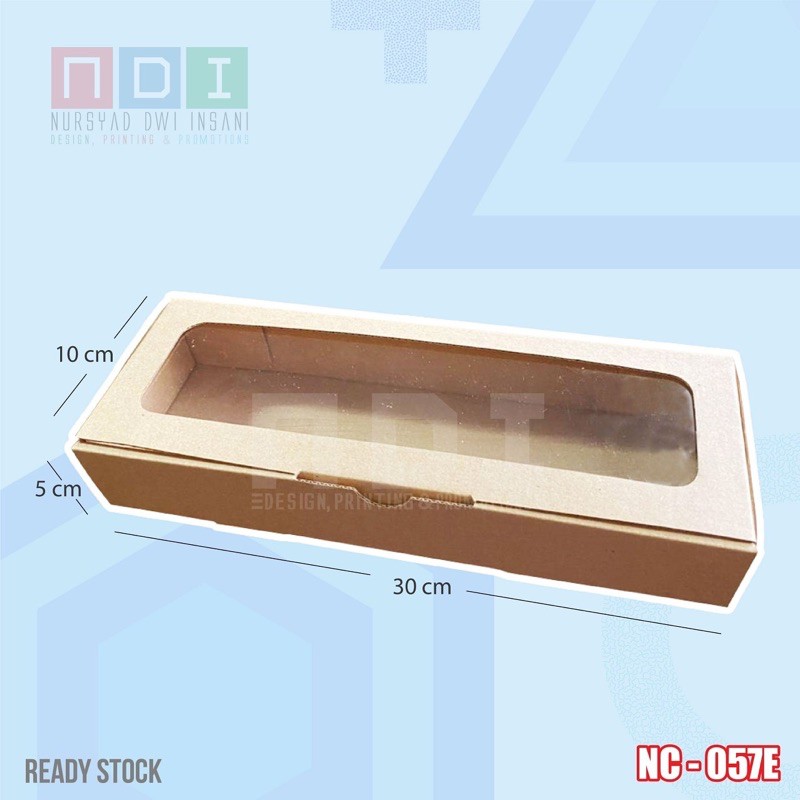 

DUS BOX CORRUGATED + MIKA 1 PAK (ISI 20 pcs) Uk. 30x10x5cm