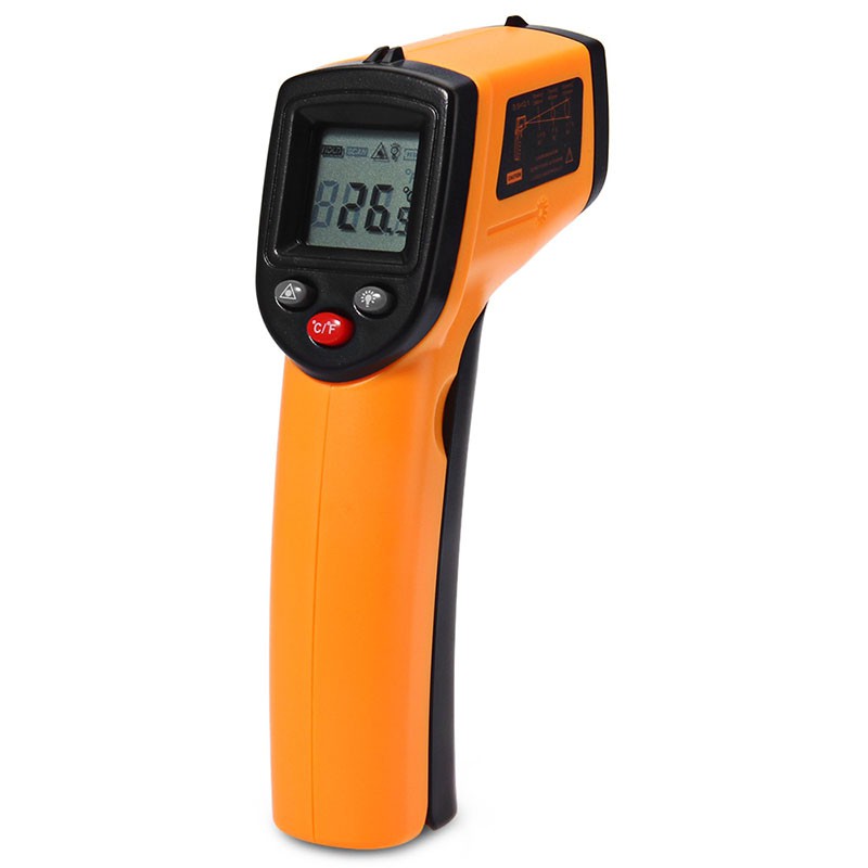 SMARTSENSOR Thermometer Laser Infrared Non Contact - AR862A+ - Orange