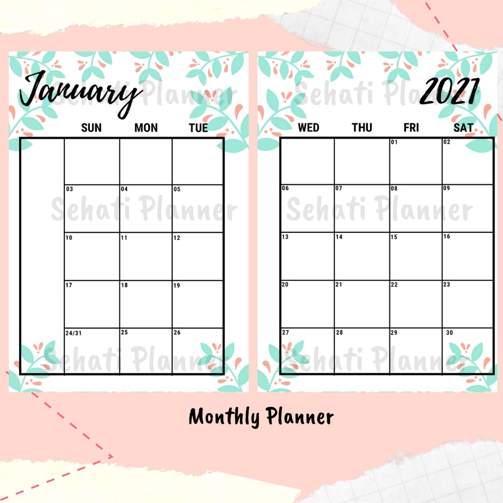 

ISI BINDER / Monthly Planner / Bullet Journal / Kertas Binder Loose Leaf A5 & B5 / Loose Leaf