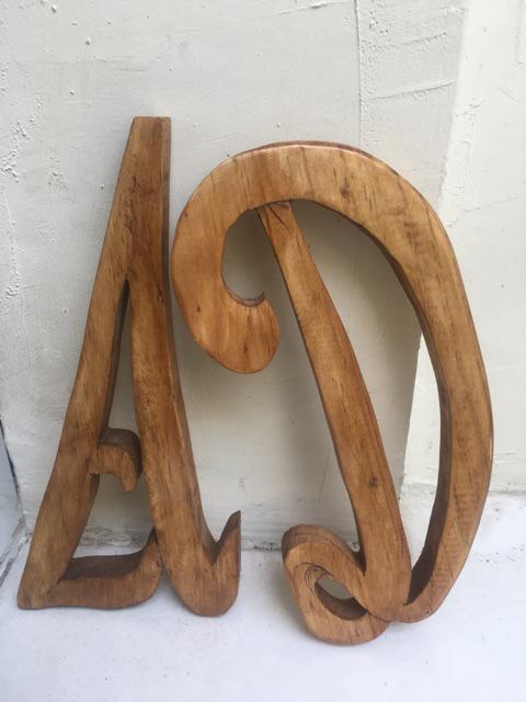 Huruf Kayu Murah