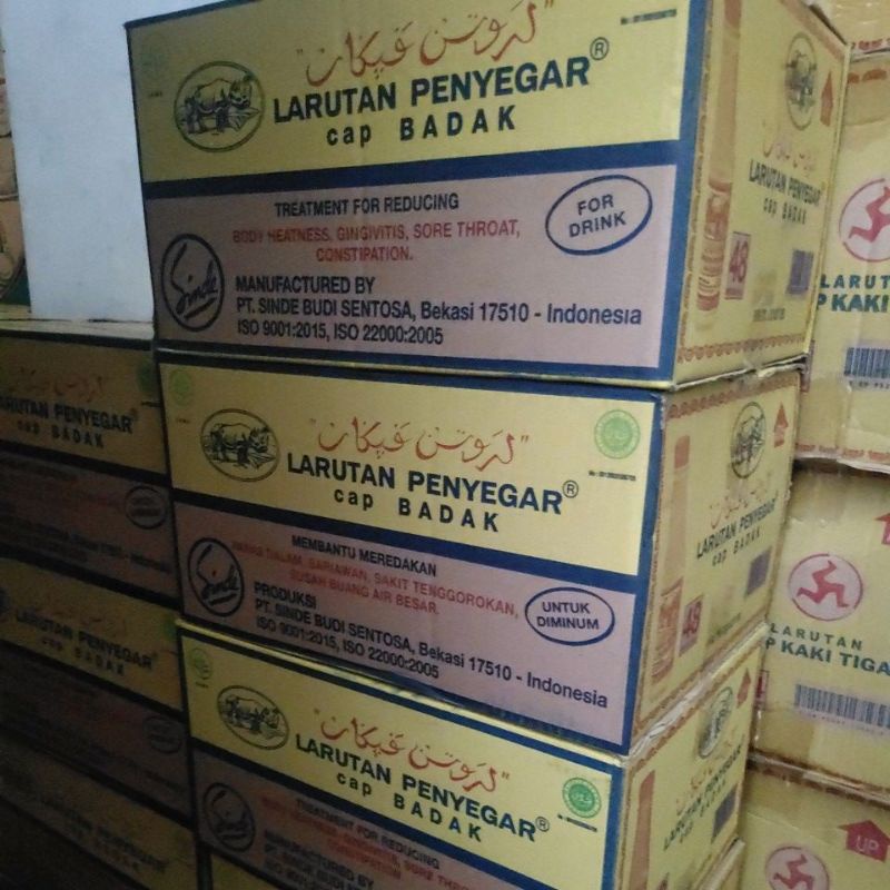 

larutan badak botol