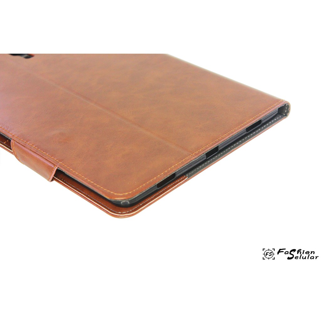 Samsung Tab T590 Book Cover  Flip Cover  Flip Case Kulit Leather FS Bluemoon CaseSeller