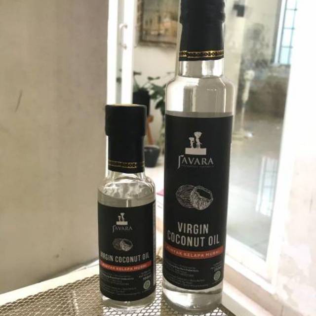 

Javara Virgin coconut oil Bottle Glass (Minyak Kelapa)