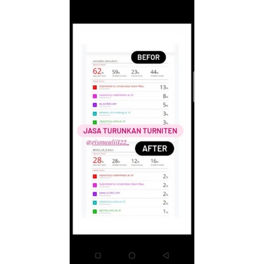 

JASA TURUNKAN PLAGIARISME & CEK TURNITEN + Pra frasa Bahasa