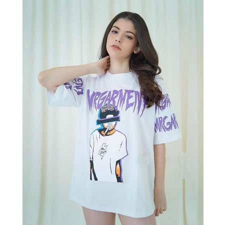 KAOS OVERSIZE VIRGIN (LD 106, P 65) / OVERSIZE WANITA TUMBLR HITZ