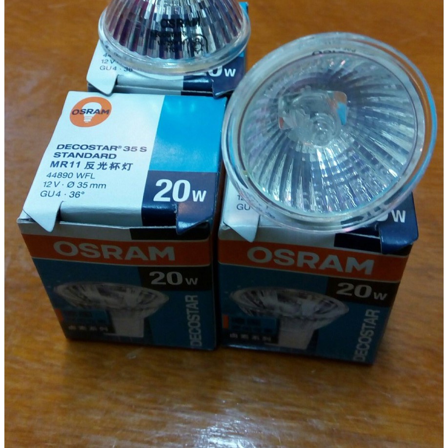 Lampu Halogen Osram Decostar MR 11 20w 12v 44890 WFL