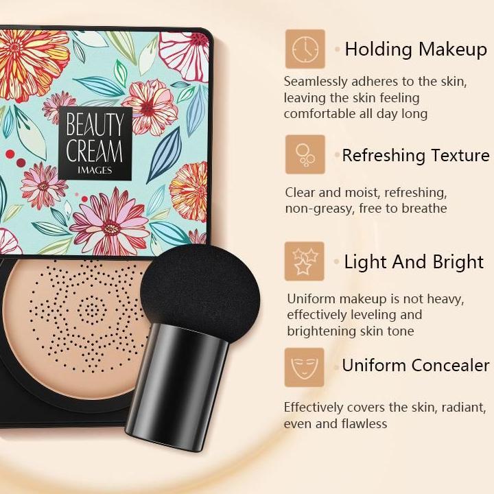 Official Shop.. IMAGES BEAUTY CREAM BB AIR CUSHION FOUNDATION WITH SPONGE