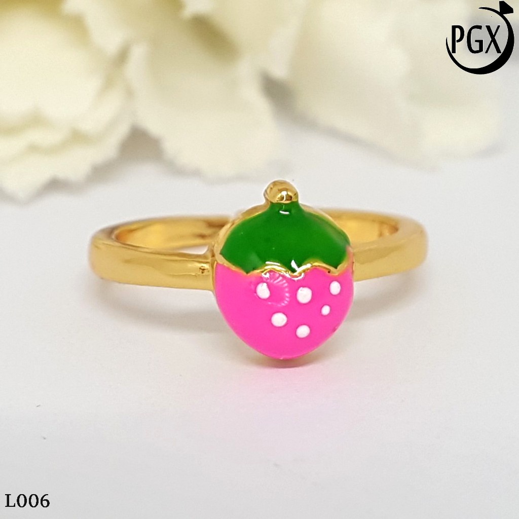 PGX Cincin Anak Xuping Aksesoris Perhiasan Lapis Emas Premium - L006