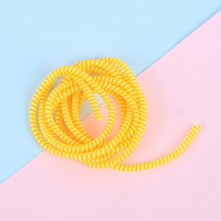 PANJANG 1,4 M TALI PELINDUNG KABEL SPIRAL CORD PROTECTOR LILIT 2 WARNA (KIM)