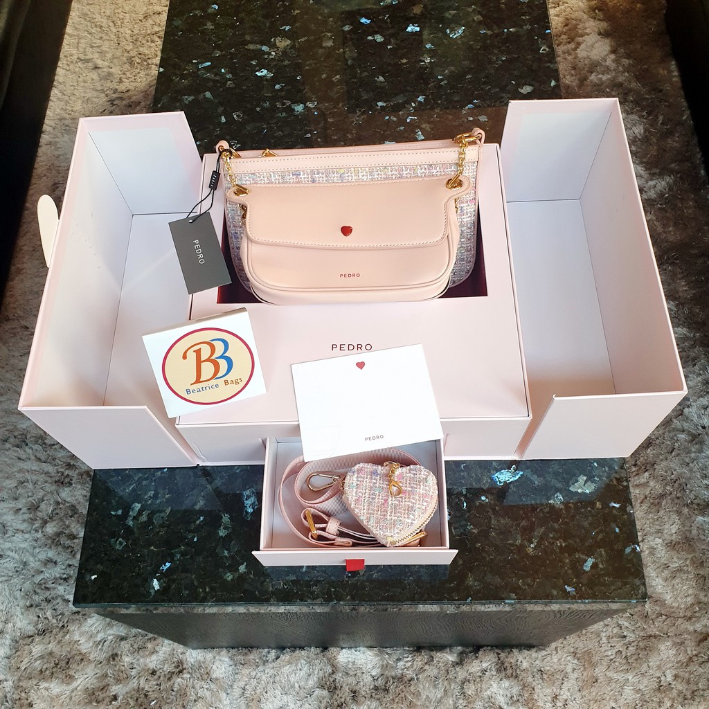 Tas Pedro gift set Warm Pink