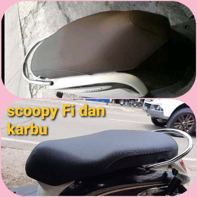 Kulit jok ORI motor Honda Scoopy-cover jok scoopy