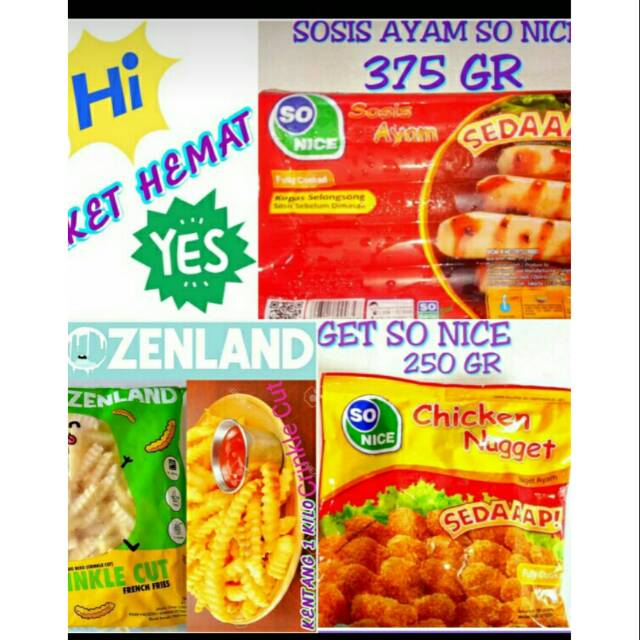 

Paket hemat kentang