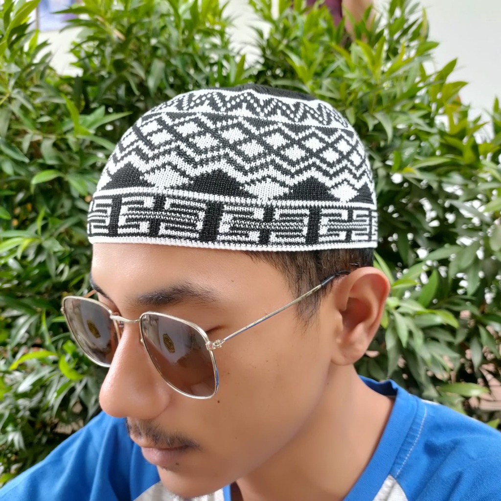 Peci Rajut Motif / Peci Haji / Peci Murah / Peci / Kopiah