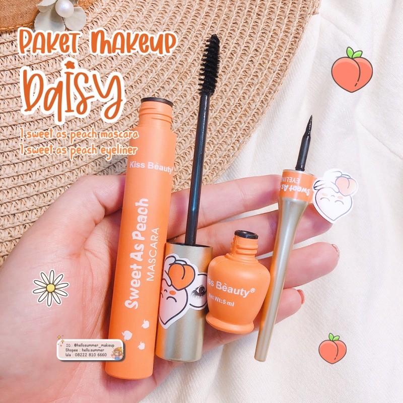 [ORI THAILAND] Paket Makeup Daisy Kiss Beauty Mascara &amp; Eyeliner