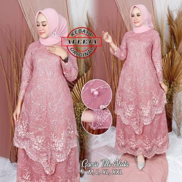 Model Termini Gaun Pesta Mewah Nandita Original Aleeta Kebaya