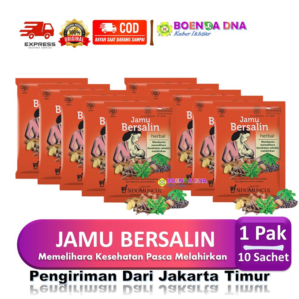 

Jamu Bersalin 10 Sachet