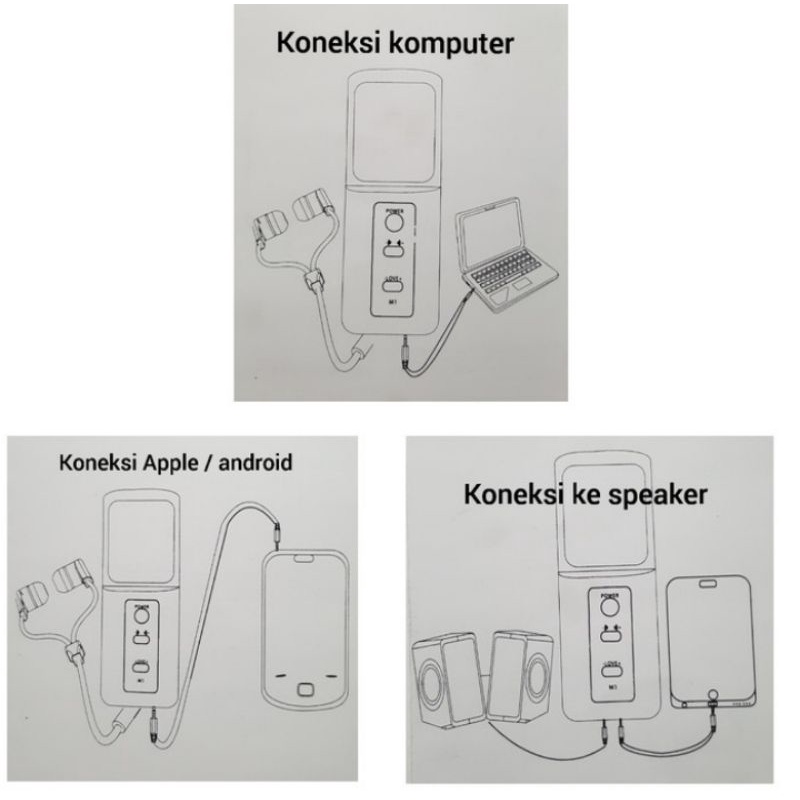 KTV POWER M1 penjernih 5suara reverb