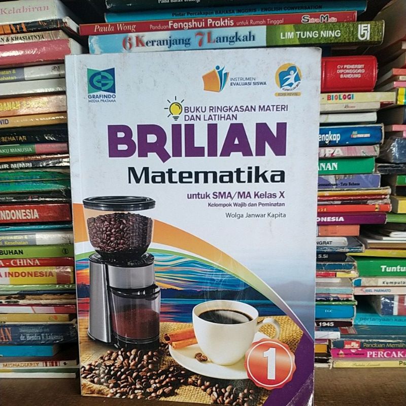 Jual BUKU RINGKASAN MATERI DAN LATIHAN BRILIAN MATEMATIKA 1 Untuk SMA ...