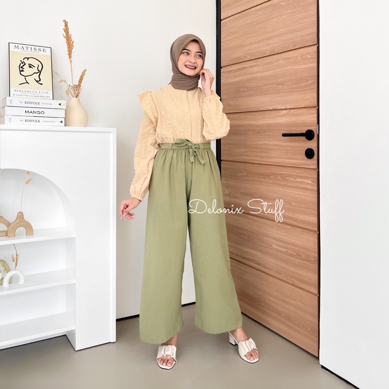 Zasya linen kulot