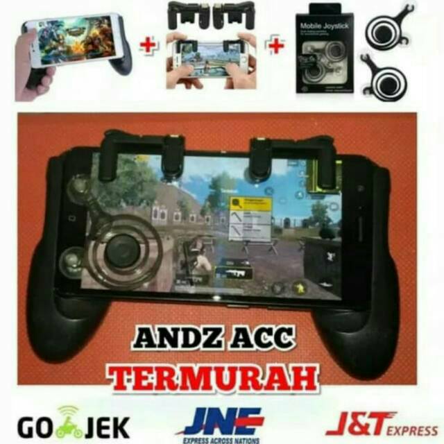 PAKET LENGKAP GAMEPAD JOYSTICK ANALOG TRIGGER L1+R1 JOYSTICK JL-01