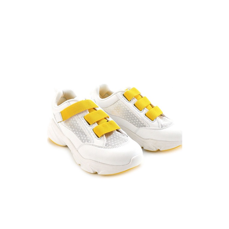 SEPATU SNEAKER WANITA HUSH PUPPIES ORIGINAL CASUAL BRANDED YELLOW HW49