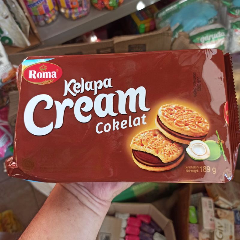 

Roma Kelapa Cream Coklat 189gr