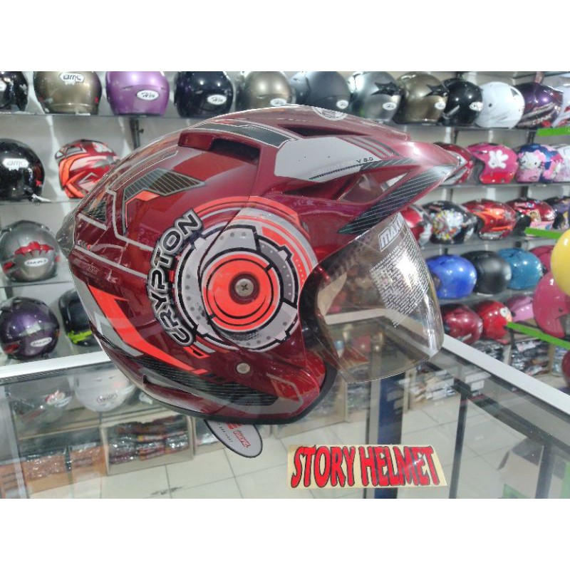 Promo Helm Anak Tanggung umur 10-15tahun SNI helm cowok cewek