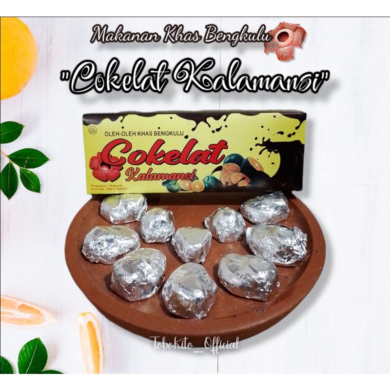 Jual Coklat Kalamansi Khas Bengkulu Coklat Rasa Sirup Jeruk Kalamansi