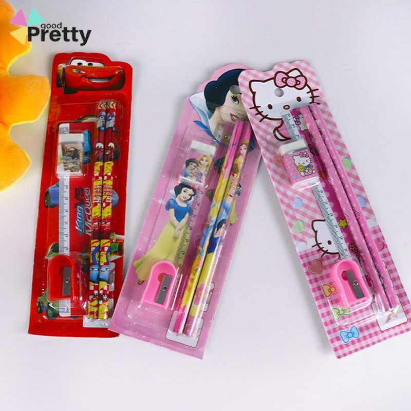 5pcs Siswa Kreatif Set Kartun Kartun Lucu Kindergarten Festival Kecil Hadiah Kecil - PD