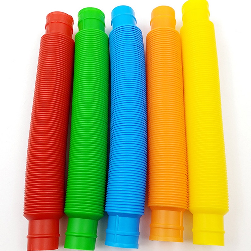 {LUCKID}Mini  Tubes Sensory Toy Stress Relieve Toys Kid Autism Anti Stress Toy