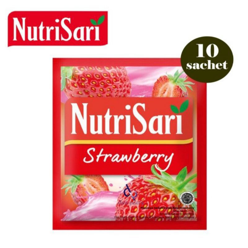 

Nutrisari Strawbery usi 10 pcs