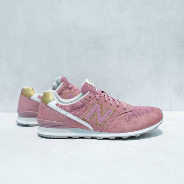 new balance pink gold