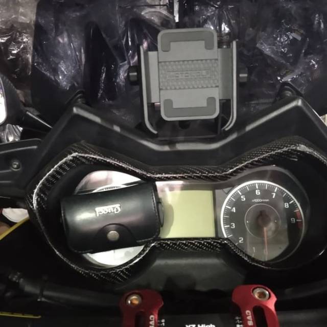 Dudukan hp gps sepeda motor motowolf