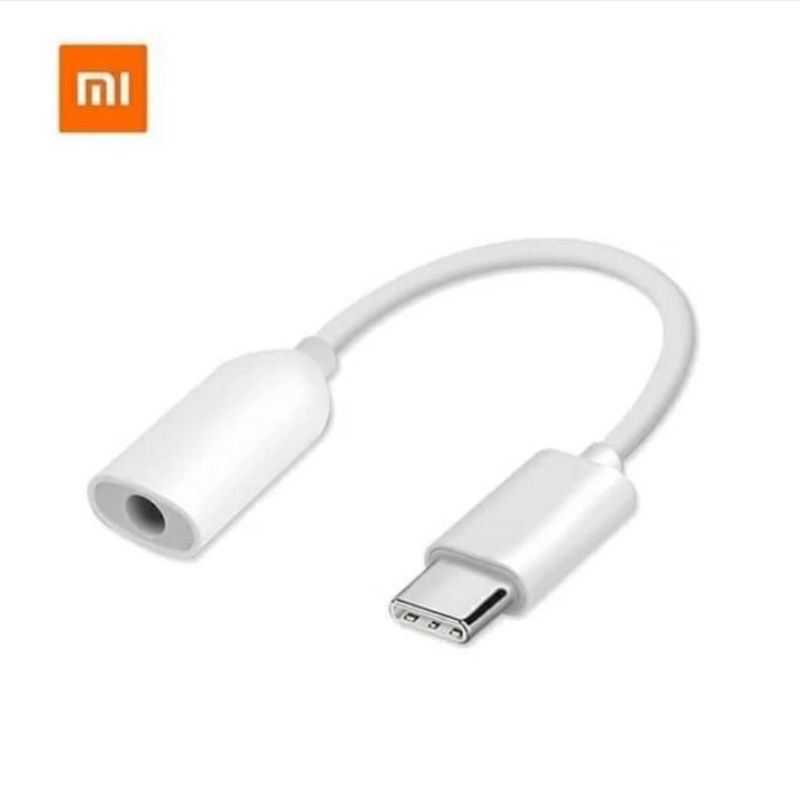 Sambungan headset Xiaomi Converter type C to aux jack audio 3.5mm