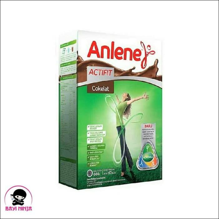 

ANLENE ACTIFIT COKELAT SUSU KALSIUM BOX 600 G