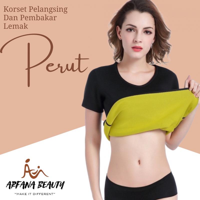 Baju Pelangsing Hot Shaper Cloth Baju Pembakar Lemak Baju Pelangsing Perut CHS-0856