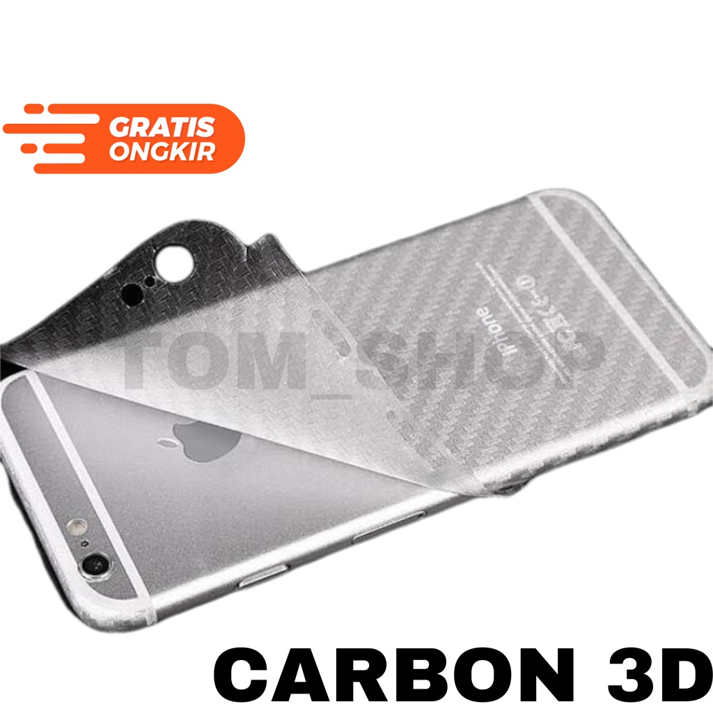 SKIN CARBON 3D DIAMOND GARSKIN PELINDUNG BELAKANG  / STIKER HP / BACK SKIN HP SAMSUNG A02S / A12 / A31 / A52 / A72