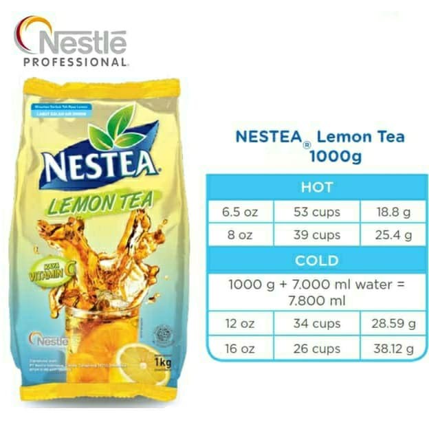 

Bb0621D Nestea Lemon Tea 1000Gr | Nestle Professional Powder 0547771