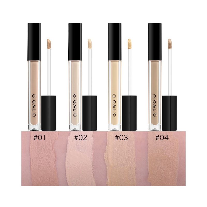 O.TWO.O Full Cover Long Lasting Moisturizing Liquid  Face Concealer (1,2,3,4)