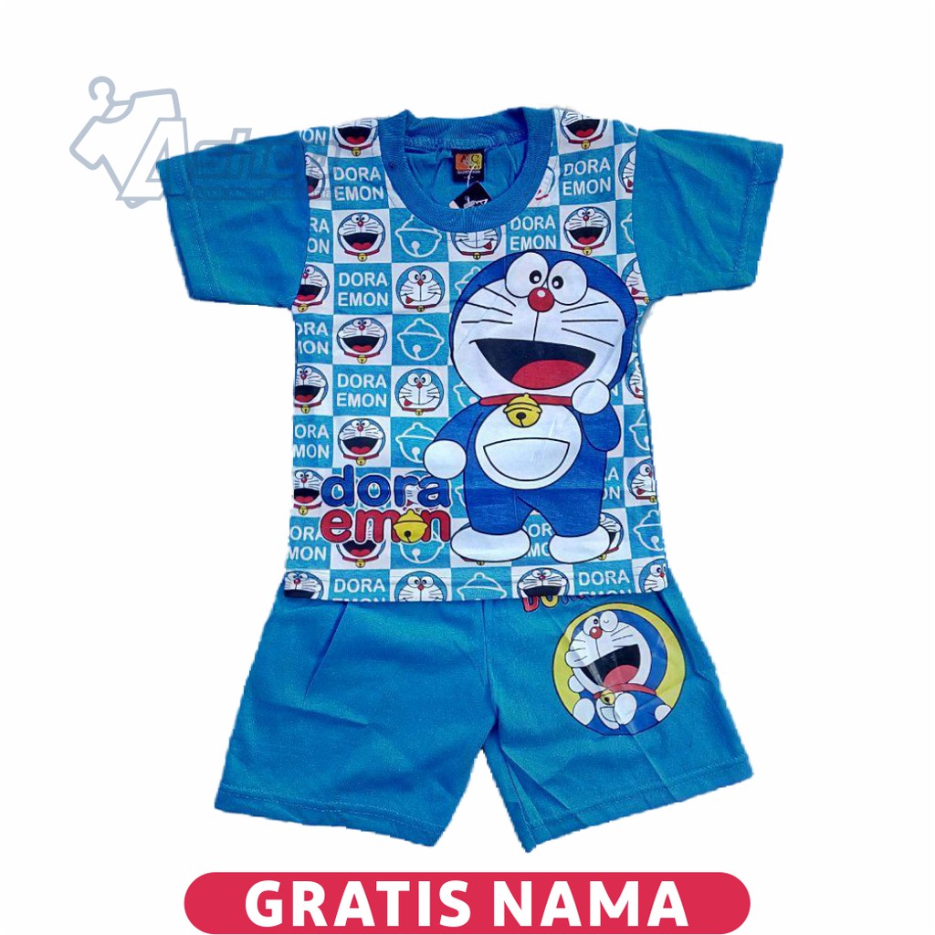 Baju Anak Doraemon Setelan Anak Doraemon