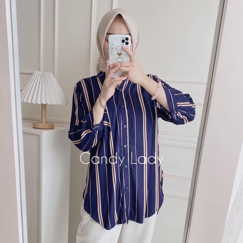 MOURA STRIPE BLOUSE