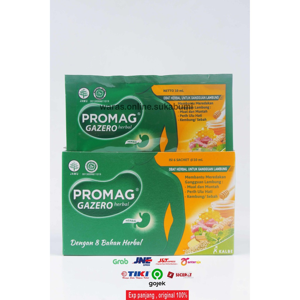 

Promaag Gazero box isi 6 sachet