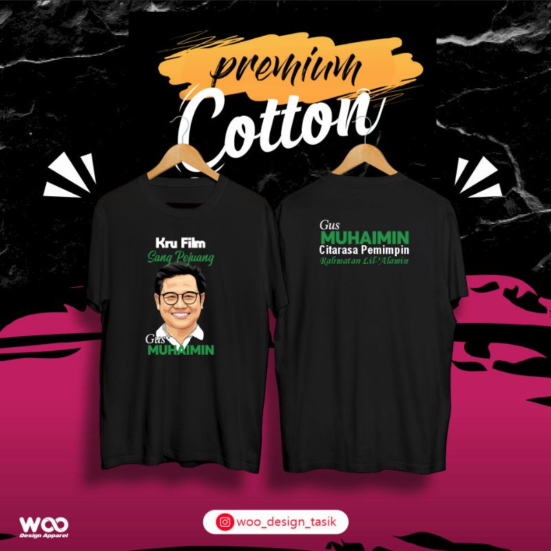 Kaos  Custom Sablon (ukuran A3)