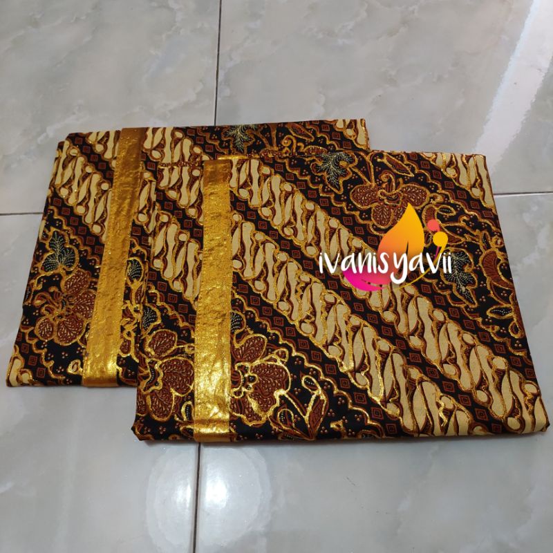 Sepasang Jarik Pengantin Prodo - Motif Lereng Sinta