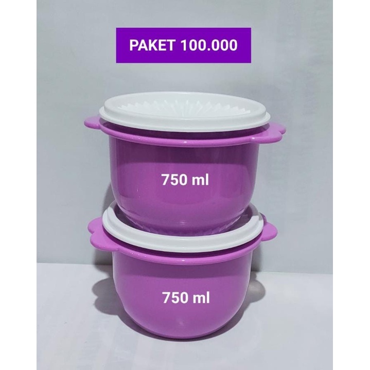 PROMO HEMAT TUPPERWARE Parcel Tupperware Bowl 100K