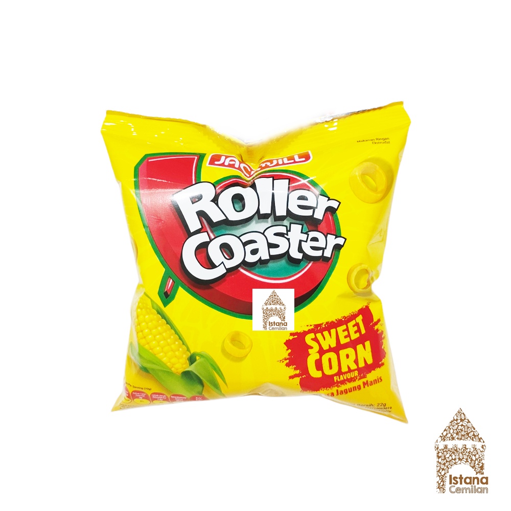 Roller Coaster Snack Ekstrudat Rasa Jagung Manis 22 Gram