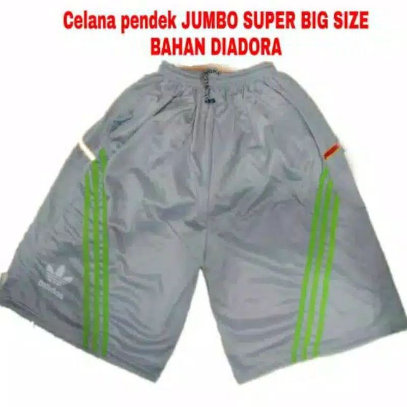 Celana pendek olahraga superjumbo/XXXL