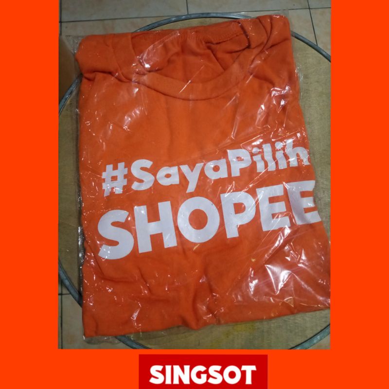 Kaos Shopee Saya Pilih Shopee