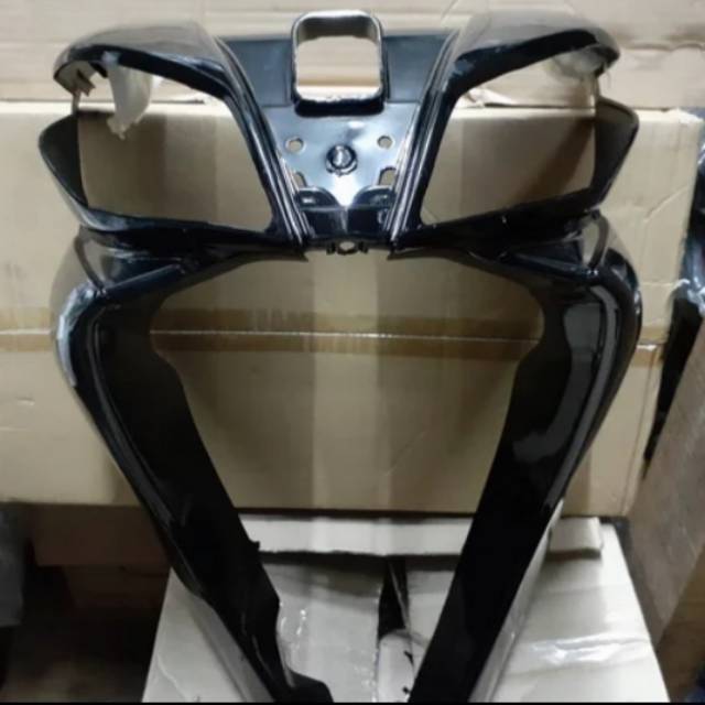 tameng panel depan jupiter z 2010 hitam